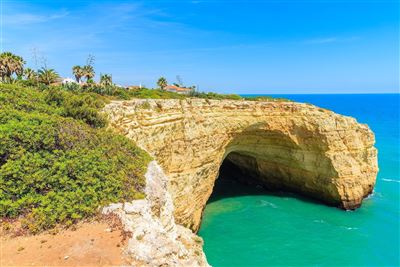 Algarve-Blick auf das Meer